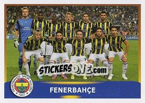 Sticker Team - Spor Toto Süper Lig 2012-2013 n. 92 - Panini