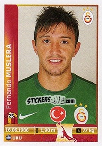 Sticker Fernando Muslera - Spor Toto Süper Lig 2012-2013 - Panini