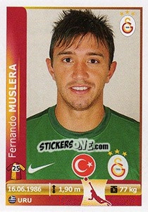 Sticker Fernando Muslera - Spor Toto Süper Lig 2012-2013 n. 115 - Panini