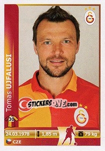 Figurina Tomas Ujfalusi - Spor Toto Süper Lig 2012-2013 - Panini