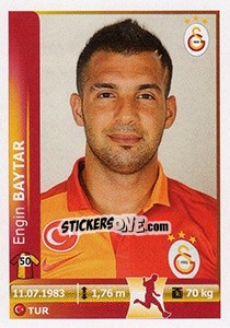 Sticker Engin Baytar - Spor Toto Süper Lig 2012-2013 n. 128 - Panini