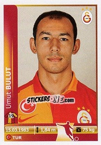 Sticker Umut Bulut - Spor Toto Süper Lig 2012-2013 - Panini