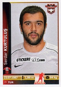 Sticker Serdar Kurtulus - Spor Toto Süper Lig 2012-2013 n. 139 - Panini