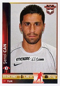 Sticker Senol Can - Spor Toto Süper Lig 2012-2013 - Panini