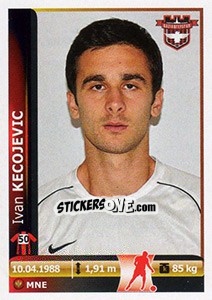 Sticker Ivan Kecojevic - Spor Toto Süper Lig 2012-2013 n. 143 - Panini