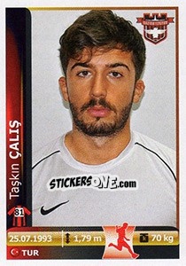 Sticker Taskin Calis - Spor Toto Süper Lig 2012-2013 - Panini