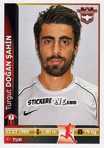 Figurina Turgut Dogan Sahin - Spor Toto Süper Lig 2012-2013 - Panini