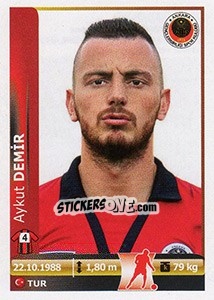 Sticker Aykut Demir - Spor Toto Süper Lig 2012-2013 n. 162 - Panini