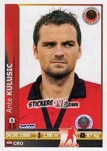 Sticker Ante Kulusic - Spor Toto Süper Lig 2012-2013 n. 163 - Panini