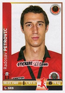 Sticker Radosav Petrovic - Spor Toto Süper Lig 2012-2013 - Panini