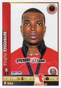 Sticker Ekigho Ehiosun - Spor Toto Süper Lig 2012-2013 n. 176 - Panini