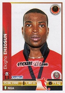 Figurina Ekigho Ehiosun - Spor Toto Süper Lig 2012-2013 - Panini