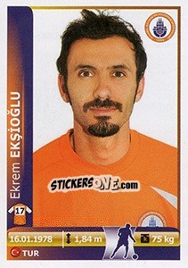 Cromo Ekrem Eksioglu - Spor Toto Süper Lig 2012-2013 n. 186 - Panini
