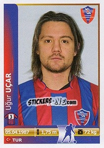 Sticker Ugur Ucar - Spor Toto Süper Lig 2012-2013 - Panini