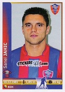 Sticker Sanel Jahic - Spor Toto Süper Lig 2012-2013 - Panini