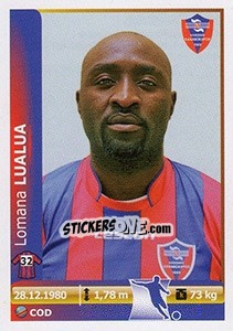 Sticker Lomana Lualua - Spor Toto Süper Lig 2012-2013 n. 219 - Panini