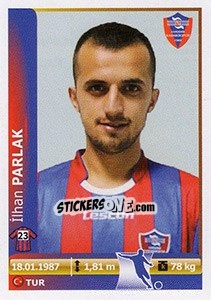 Sticker Ilhan Parlak - Spor Toto Süper Lig 2012-2013 n. 221 - Panini