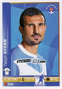 Sticker Yalcin Ayhan - Spor Toto Süper Lig 2012-2013 n. 229 - Panini