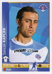 Sticker Sancak Kaplan - Spor Toto Süper Lig 2012-2013 - Panini