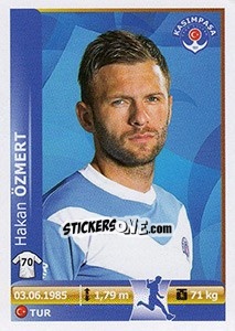 Sticker Hakan Ozmert - Spor Toto Süper Lig 2012-2013 n. 240 - Panini