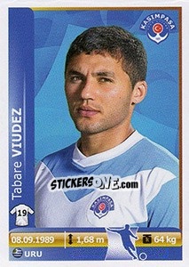 Sticker Tabare Viudez - Spor Toto Süper Lig 2012-2013 n. 241 - Panini