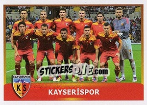 Figurina Team - Spor Toto Süper Lig 2012-2013 n. 246 - Panini