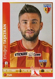 Sticker Ertugrul Taskiran - Spor Toto Süper Lig 2012-2013 - Panini
