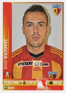 Sticker Emir Kujovic - Spor Toto Süper Lig 2012-2013 - Panini