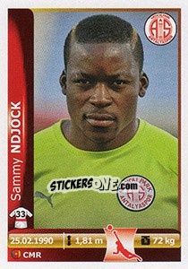 Figurina Sammy Ndjock - Spor Toto Süper Lig 2012-2013 - Panini