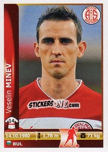 Cromo Veselin Minev - Spor Toto Süper Lig 2012-2013 - Panini