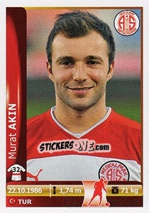 Cromo Murat Akin - Spor Toto Süper Lig 2012-2013 - Panini