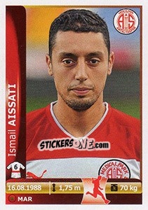 Figurina Ismail Aissati - Spor Toto Süper Lig 2012-2013 - Panini