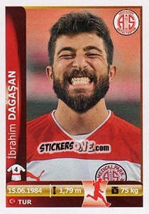 Sticker Ibrahim Dagasan - Spor Toto Süper Lig 2012-2013 - Panini