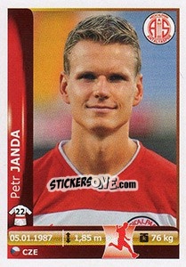 Figurina Petr Janda - Spor Toto Süper Lig 2012-2013 n. 282 - Panini