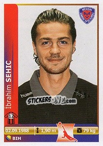 Sticker Ibrahim Sehic - Spor Toto Süper Lig 2012-2013 n. 291 - Panini