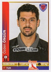 Sticker Ozden Ongun - Spor Toto Süper Lig 2012-2013 n. 292 - Panini