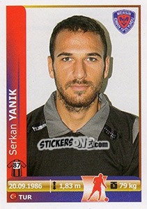 Sticker Serkan Yanik - Spor Toto Süper Lig 2012-2013 - Panini