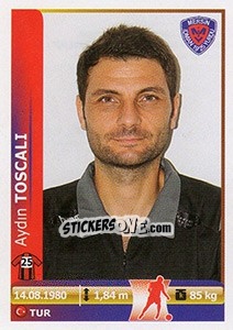 Sticker Aydin Toscali - Spor Toto Süper Lig 2012-2013 n. 297 - Panini
