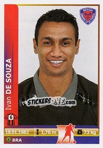 Sticker Ivan De Souza - Spor Toto Süper Lig 2012-2013 - Panini