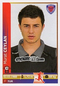 Figurina Murat Ceylan - Spor Toto Süper Lig 2012-2013 - Panini