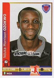 Sticker Nduka Morrison Ozokwo - Spor Toto Süper Lig 2012-2013 - Panini