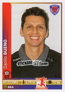 Sticker Danilo Bueno - Spor Toto Süper Lig 2012-2013 n. 303 - Panini