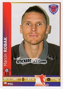 Sticker Marcin Robak - Spor Toto Süper Lig 2012-2013 n. 308 - Panini