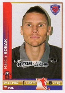 Figurina Marcin Robak - Spor Toto Süper Lig 2012-2013 - Panini