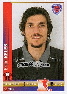 Cromo Ergin Keles - Spor Toto Süper Lig 2012-2013 - Panini