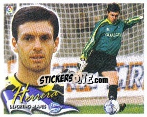 Sticker Herrera - Liga Spagnola 2000-2001 n. 3 - Colecciones ESTE