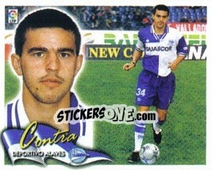 Sticker Contra - Liga Spagnola 2000-2001 n. 6 - Colecciones ESTE