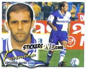 Sticker Karmona - Liga Spagnola 2000-2001 n. 7 - Colecciones ESTE