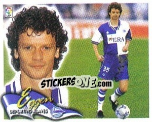 Sticker Eggen - Liga Spagnola 2000-2001 n. 10 - Colecciones ESTE