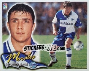 Cromo Morales - Liga Spagnola 2000-2001 - Colecciones ESTE